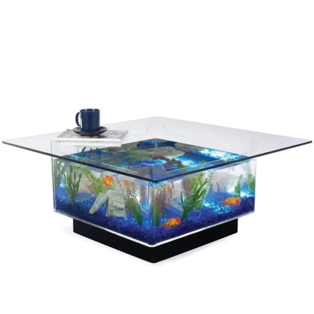 Midwest Tropical Aquarium Coffee Table - 25 Gallon Freshwater Acrylic