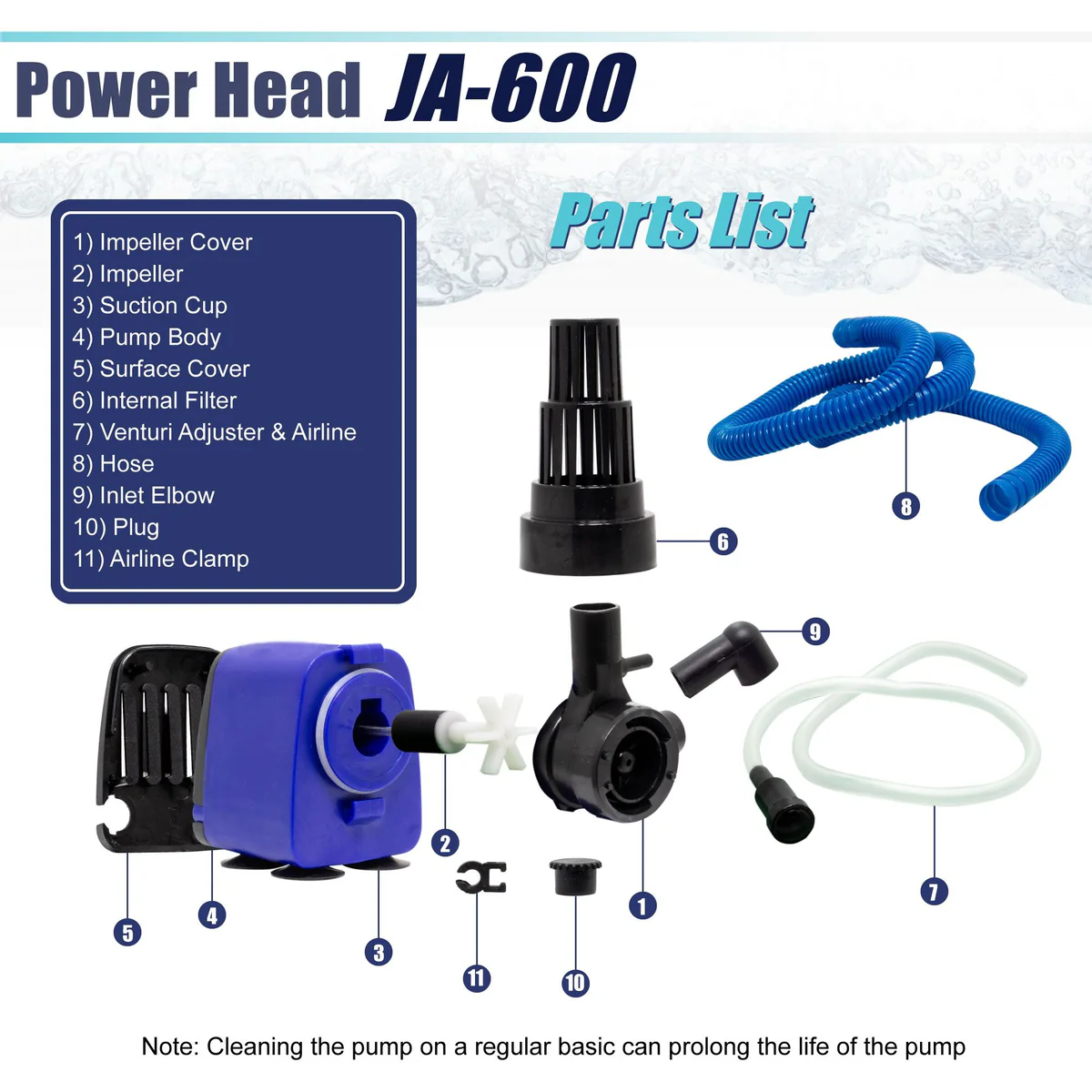 Aquarium Undergravel Filter Water Pump Oxygen 210 GPH - Image 3