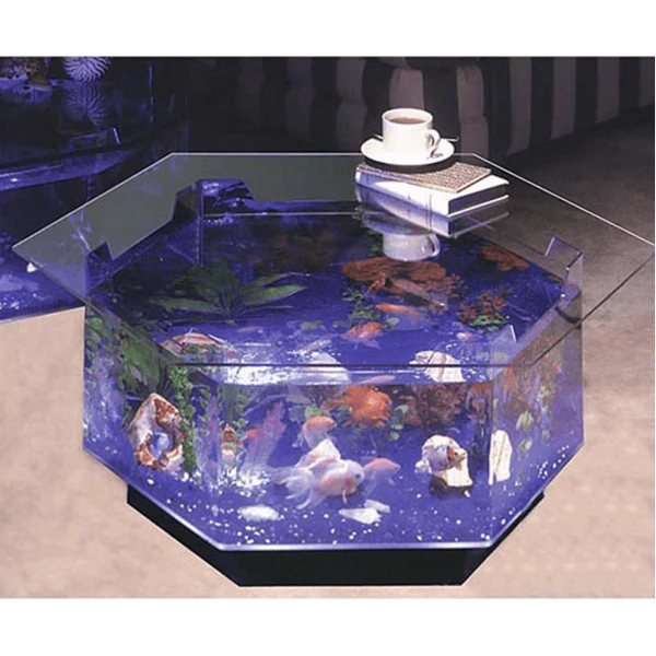 Midwest Tropical Aquarium Coffee Table - 40 Gallon Freshwater Acrylic