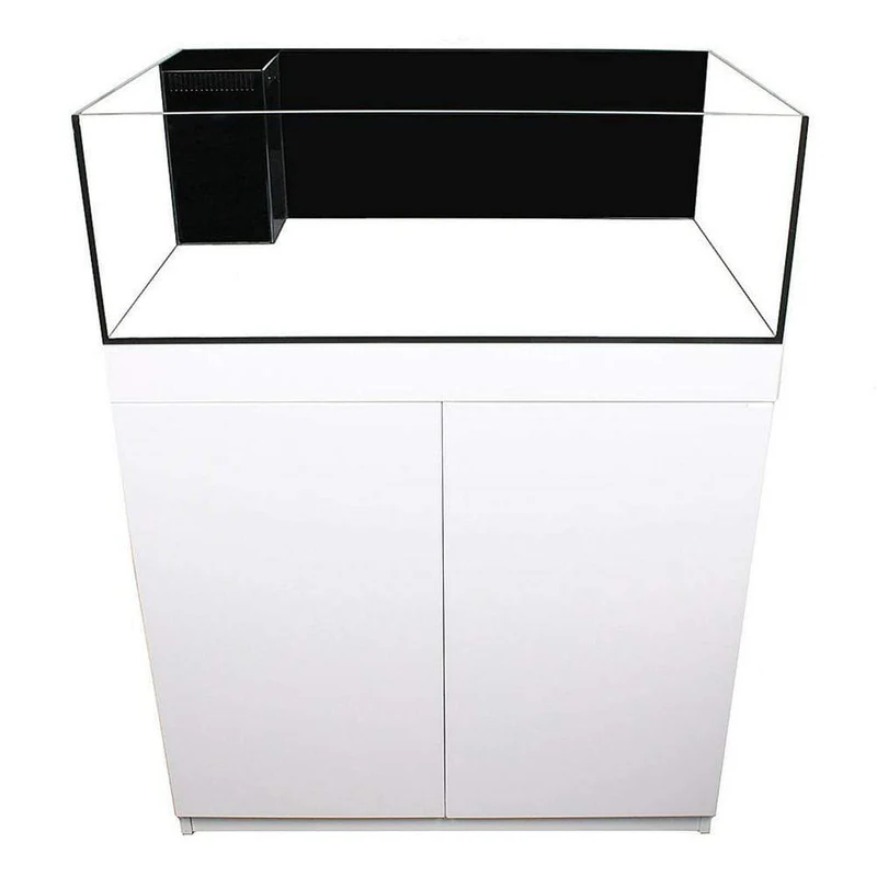 CAD Lights 45 Gallon Versa Shallow Reef Glass Aquarium with MDF Cabinet
