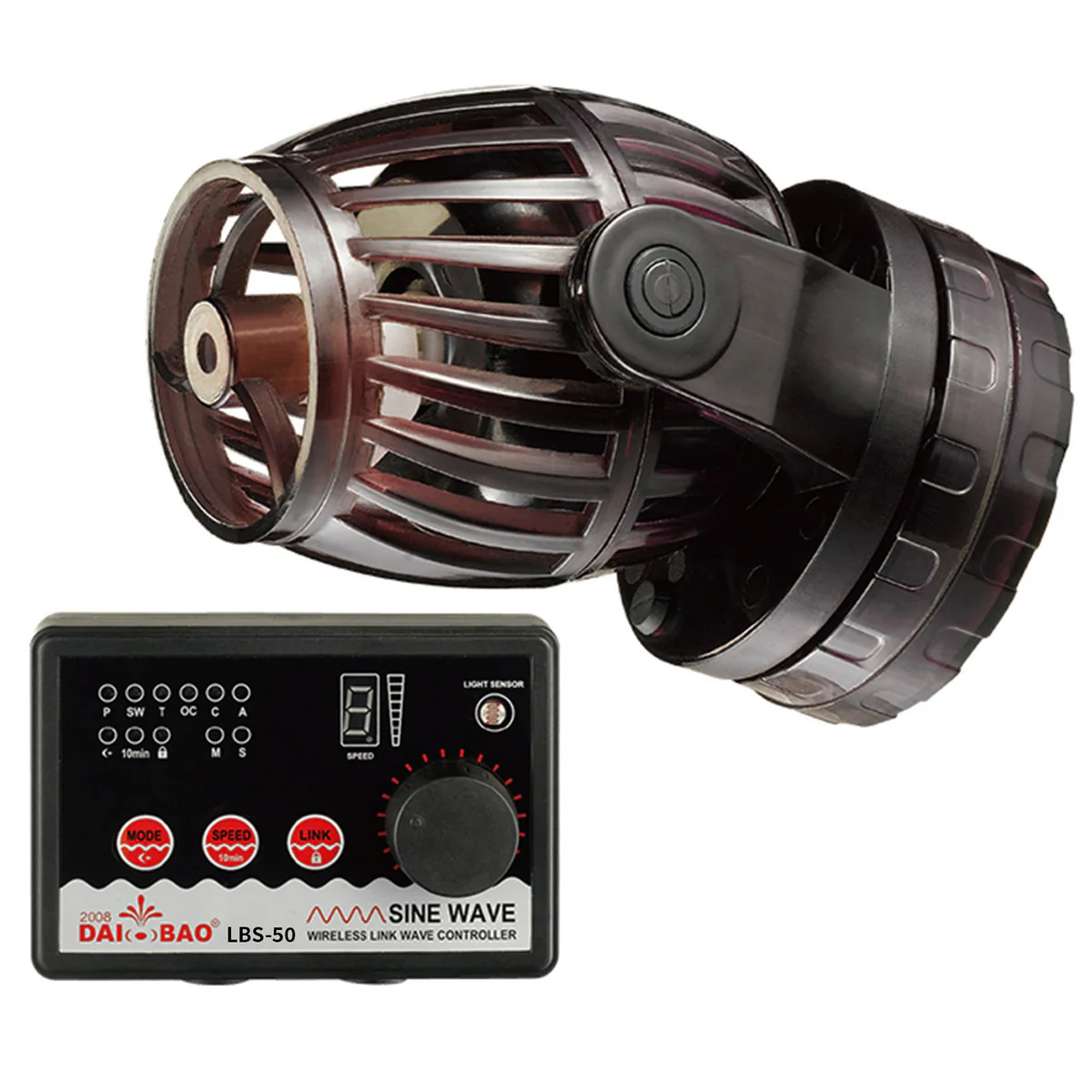 24v DC Sine Wave Maker Pump 4800 GPH - Aquarium, Coral Reef, Ponds