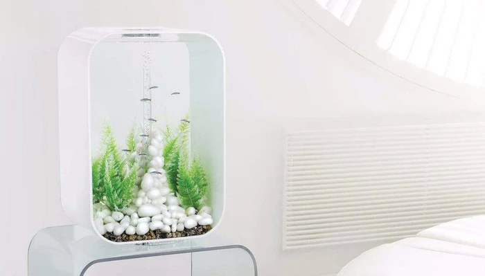 biOrb Life 45L / 12 Gallon All-in-One Acrylic Aquarium Kit with Multicolor Light