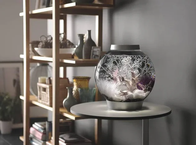 biOrb Classic 15L / 4 Gallon All-in-One Acrylic Aquarium Kit with LED Light