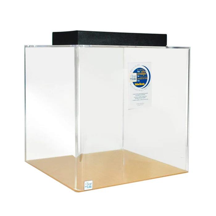Clear for Life 60 Gallon Cube Acrylic Aquarium - Fresh or Saltwater