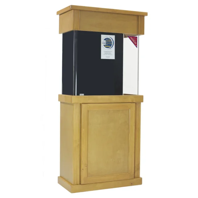 Clear For Life Aquarium Stand & Canopy Rectangle Laguna Pine - For Tanks 60-96" Long